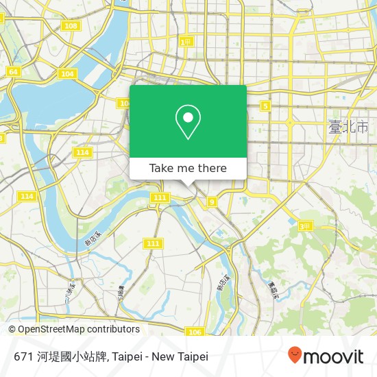 671 河堤國小站牌 map