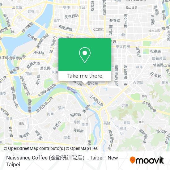 Naissance Coffee map