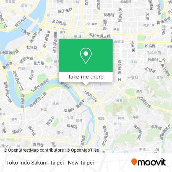 Toko Indo Sakura map