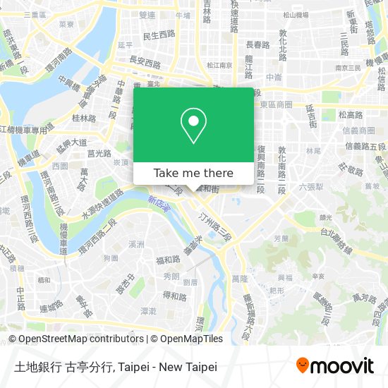 土地銀行 古亭分行 map