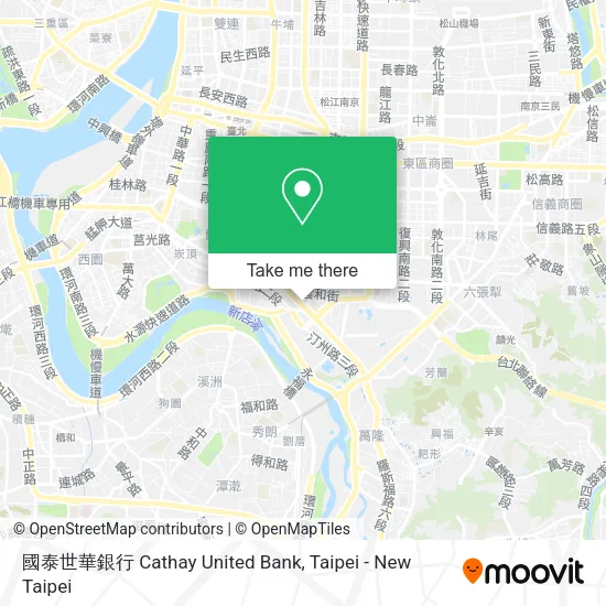 國泰世華銀行 Cathay United Bank地圖