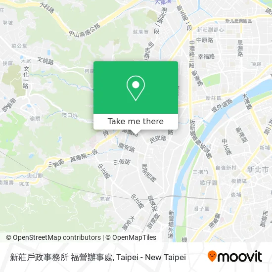新莊戶政事務所 福營辦事處 map