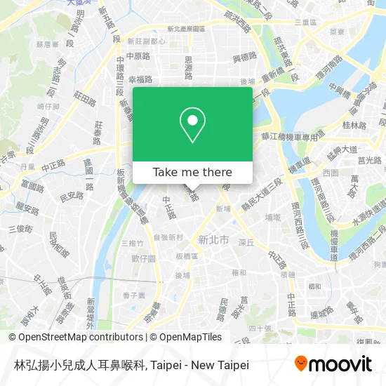 林弘揚小兒成人耳鼻喉科 map