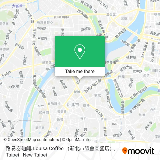 路易.莎咖啡 Louisa Coffee （新北市議會直營店） map