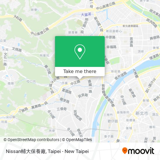Nissan輔大保養廠 map