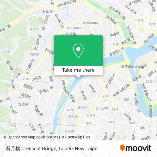 新月橋 Crescent Bridge map