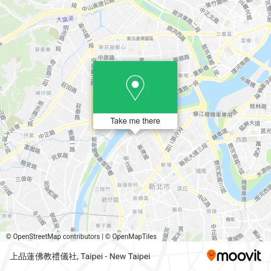 上品蓮佛教禮儀社地圖