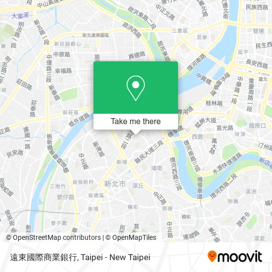 遠東國際商業銀行地圖