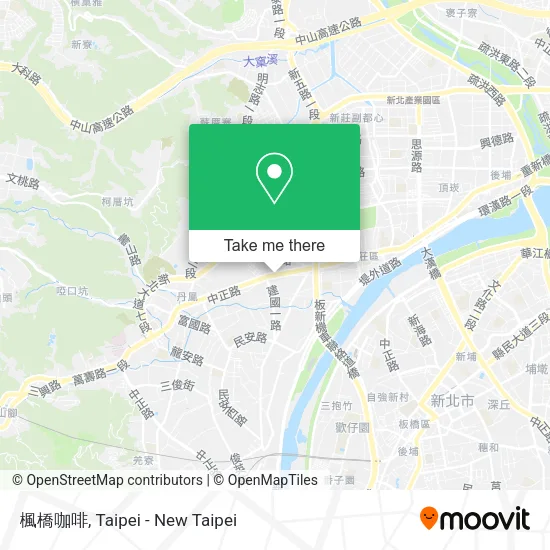 楓橋咖啡地圖