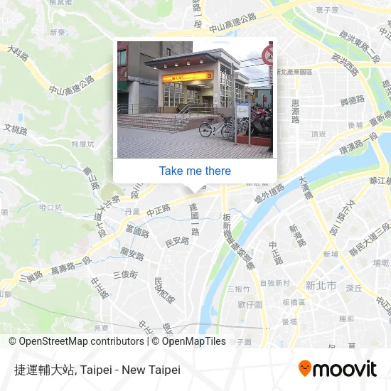 捷運輔大站 map