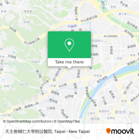 天主教輔仁大學附設醫院 map