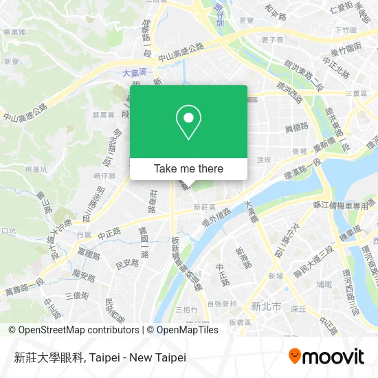 新莊大學眼科地圖