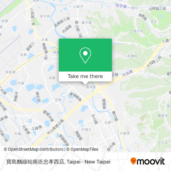 寶島麵線站南崁忠孝西店 map