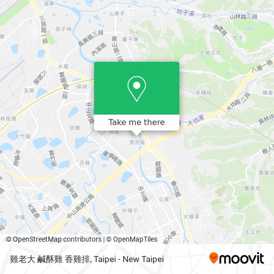 雞老大 鹹酥雞 香雞排地圖