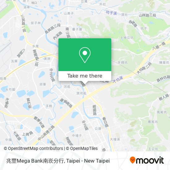 兆豐Mega Bank南崁分行 map