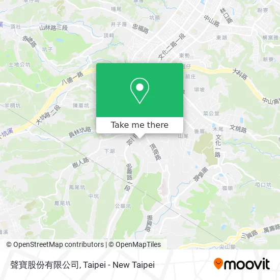聲寶股份有限公司地圖