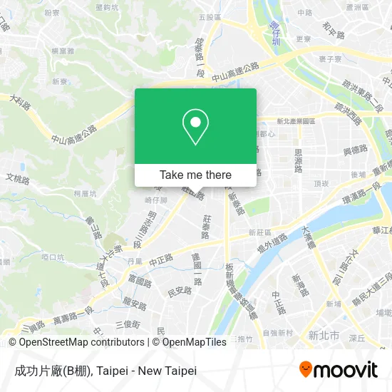 成功片廠(B棚)地圖