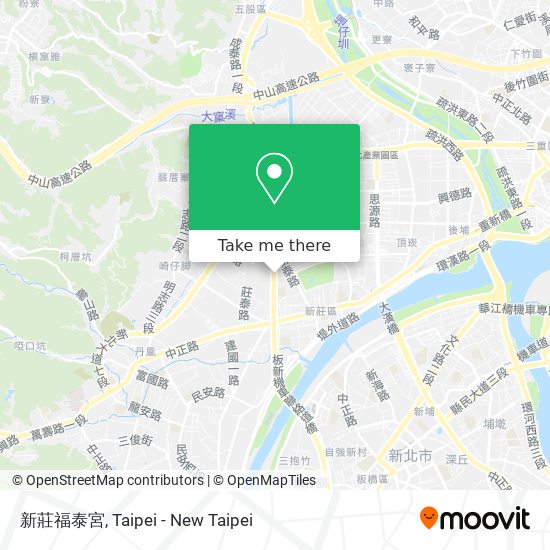 新莊福泰宮 map