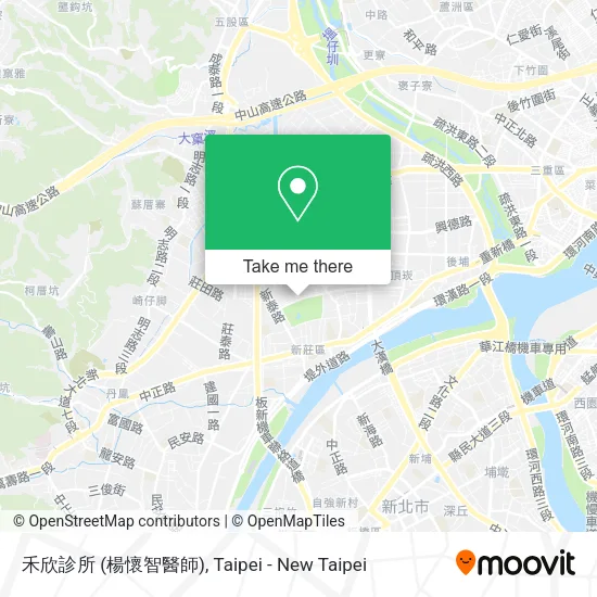 禾欣診所 (楊懷智醫師)地圖