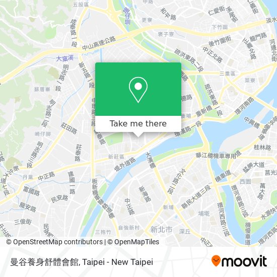 曼谷養身舒體會館 map