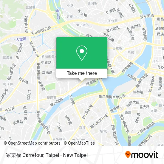 家樂福 Carrefour map