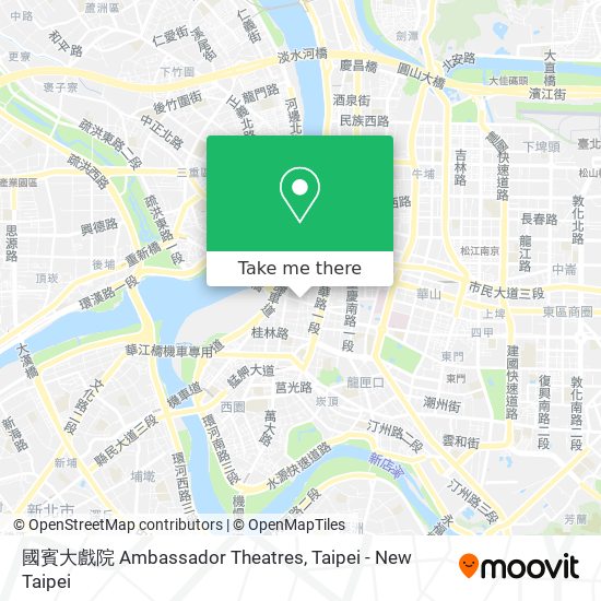 國賓大戲院 Ambassador Theatres map
