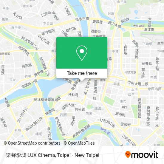 樂聲影城 LUX Cinema map