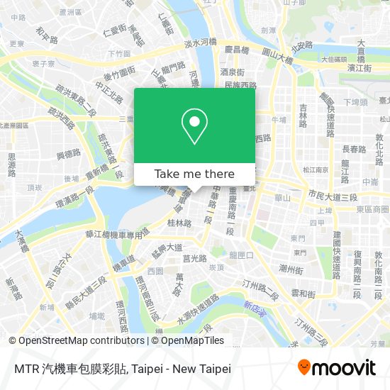 MTR 汽機車包膜彩貼 map