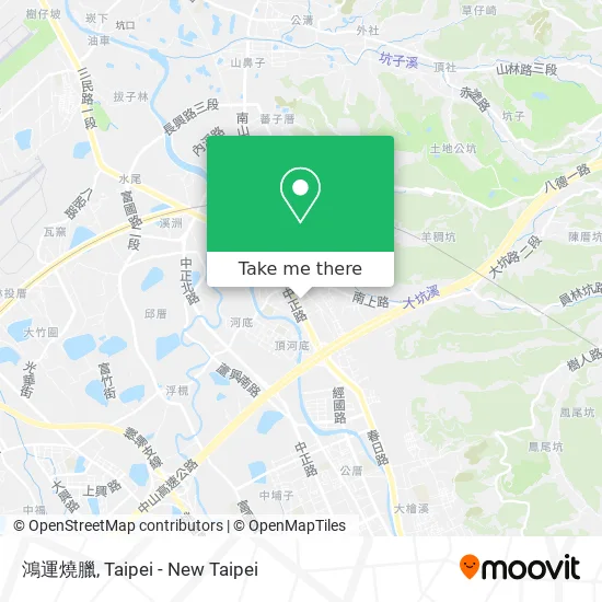 鴻運燒臘地圖