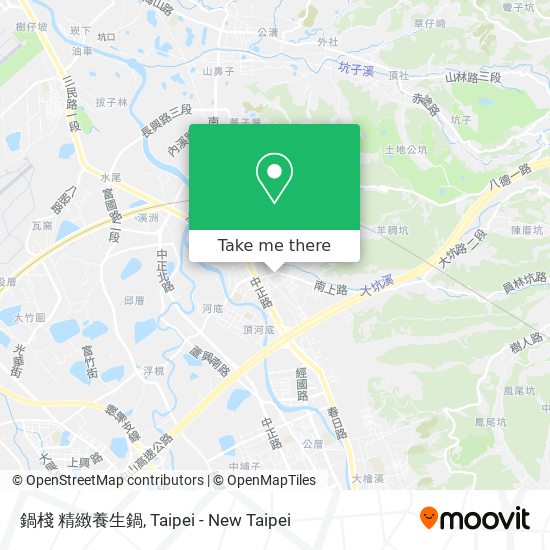 鍋棧 精緻養生鍋地圖