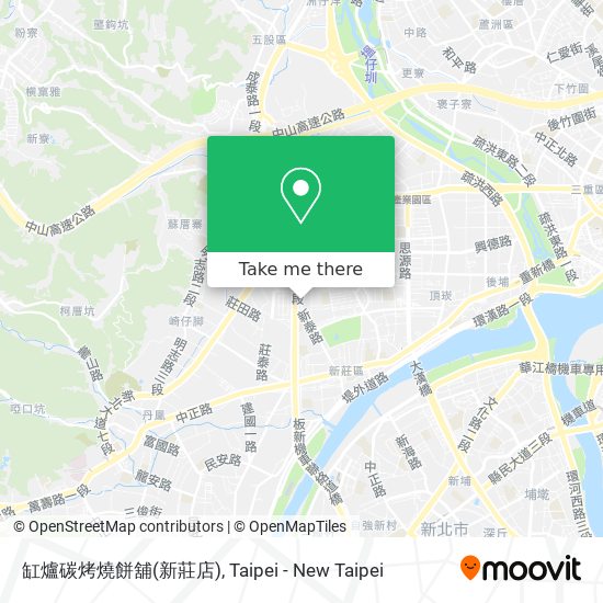 缸爐碳烤燒餅舖(新莊店) map