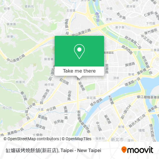 缸爐碳烤燒餅舖(新莊店) map