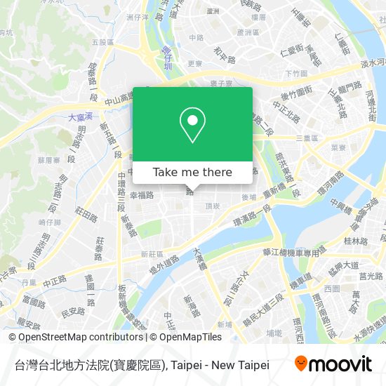 台灣台北地方法院(寶慶院區) map