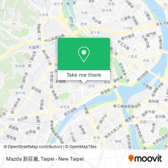 Mazda 新莊廠 map