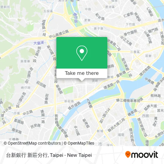 台新銀行 新莊分行 map