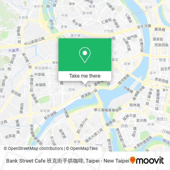 Bank Street Cafe 班克街手烘咖啡地圖