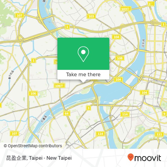 昆盈企業 map