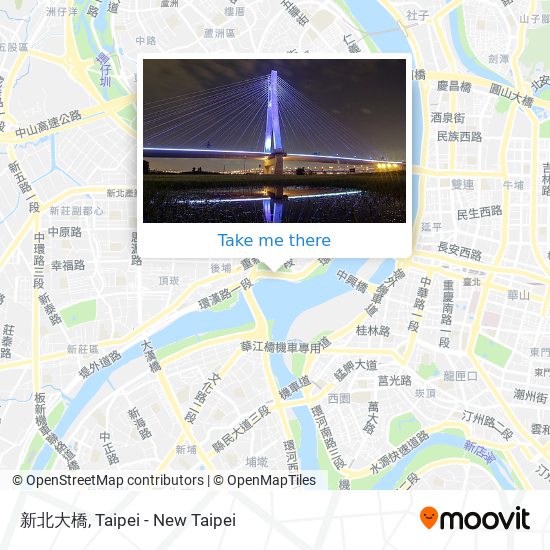 新北大橋 map
