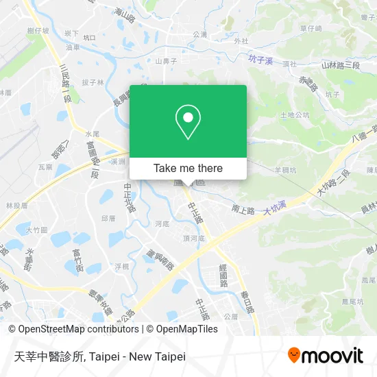 天莘中醫診所地圖