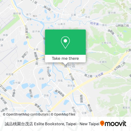 誠品桃園台茂店 Eslite Bookstore map