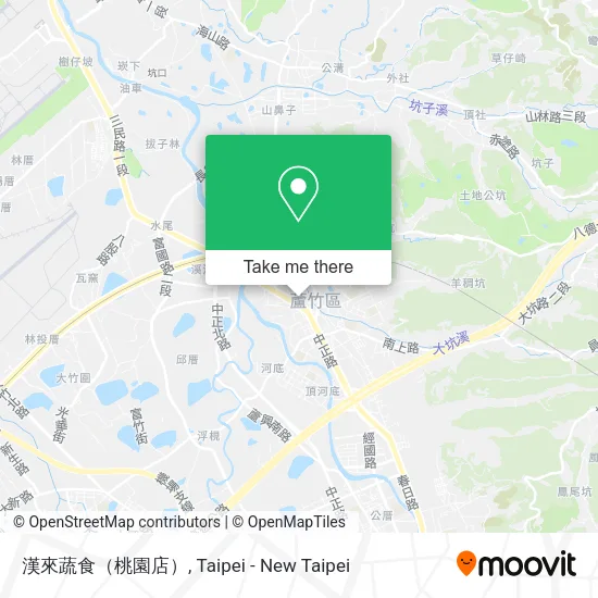 漢來蔬食（桃園店） map
