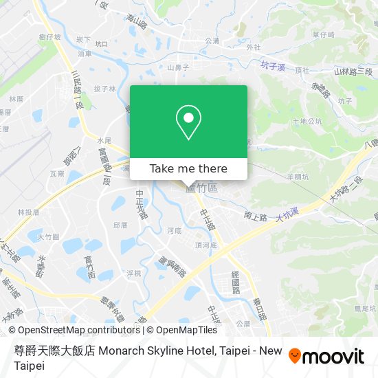 尊爵天際大飯店 Monarch Skyline Hotel map