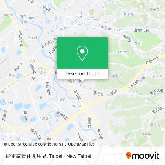 哈雷露營休閒用品地圖