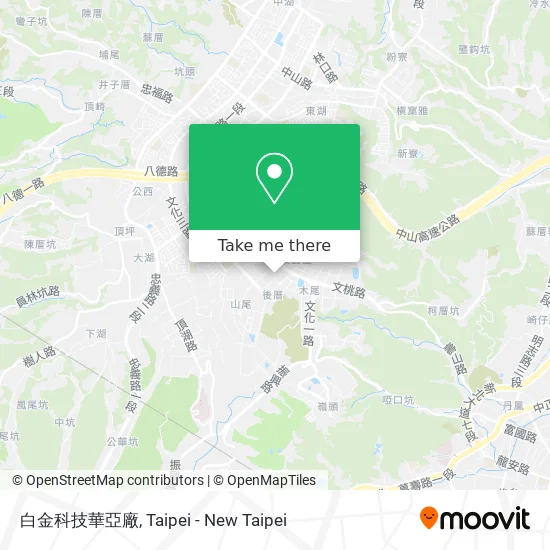 白金科技華亞廠 map