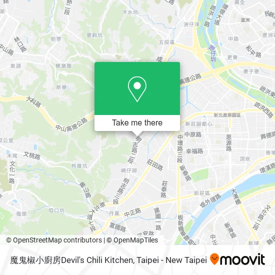 魔鬼椒小廚房Devil's Chili Kitchen map