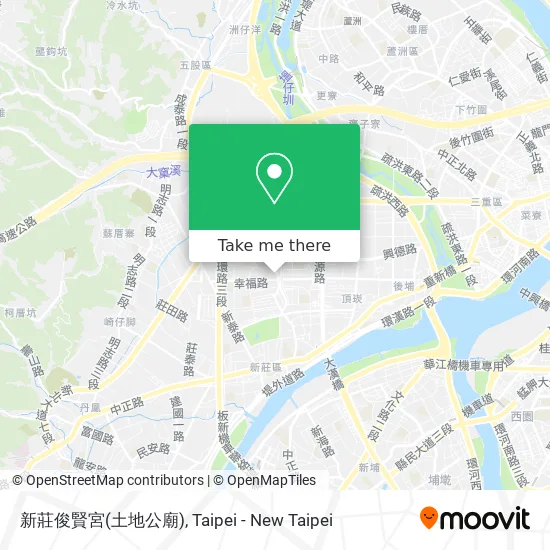 新莊俊賢宮(土地公廟) map
