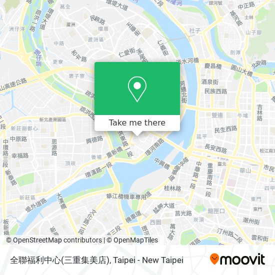 全聯福利中心(三重集美店) map
