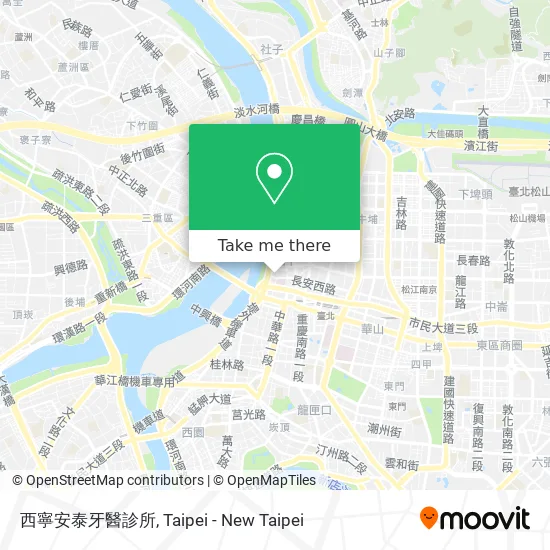 西寧安泰牙醫診所 map