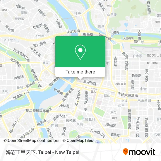 海霸王甲天下地圖