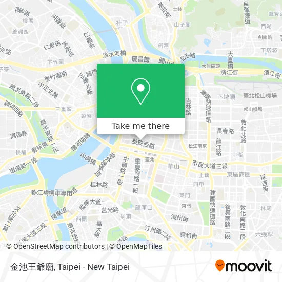 金池王爺廟 map
